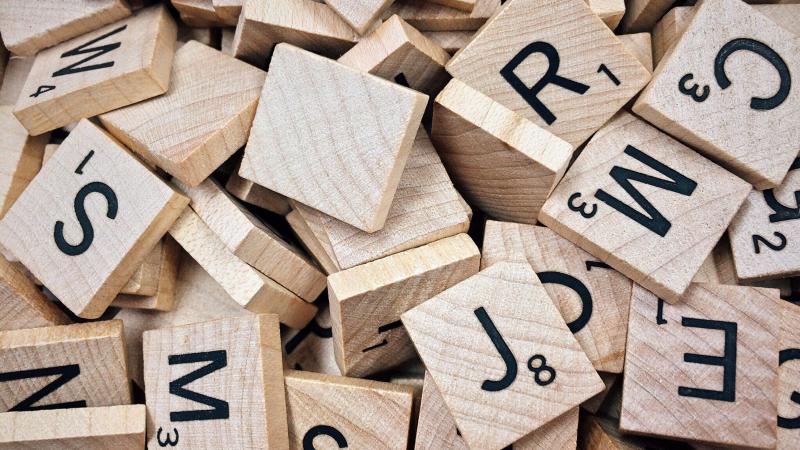 Pièces du jeu de société Scrabble